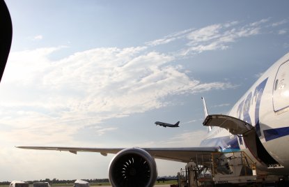 Flugzeug Gepäckabfertigung