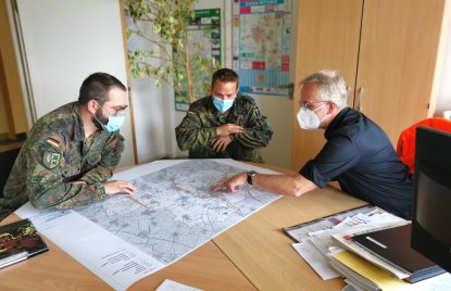 Bundeswehr unterstützt erneut bei der Beseitigung von Schäden in den besonders von der Unwetterkatastrophe betroffenen Kommunen in Nordrhein-Westfalen
