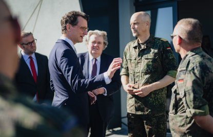 Besuch des Zentrums für Cyber-Sicherheit der Bundeswehr, Euskirchen