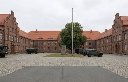 Eine fiktive Kaserne der Bundeswehr