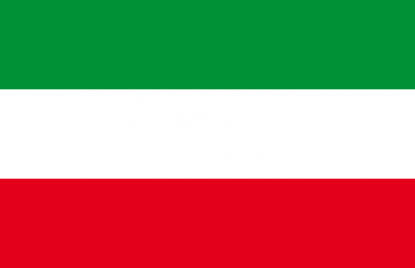 Bild mit Landesflagge NRW