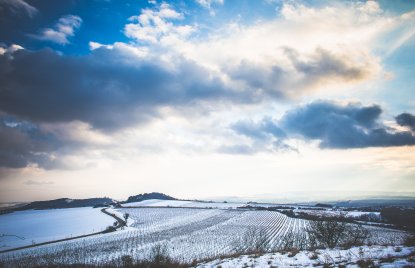 phb Landschaft, Schnee, Frost