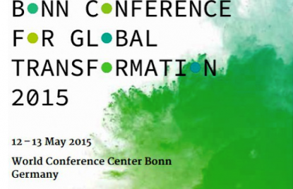 Titelbild Bonn Conference for Global Transformation