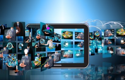 Bild mit verchromenden Monitroen