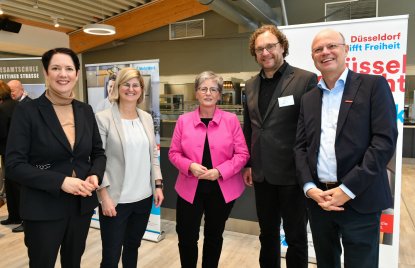 Pressegespräch Gesamtschule Stettiner Straße