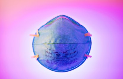 phb Mundschutz, lila Hintergrund 