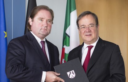 Ministerpräsident Armin Laschet ernennt Lutz Lienenkämper zum Minister für Finanzen