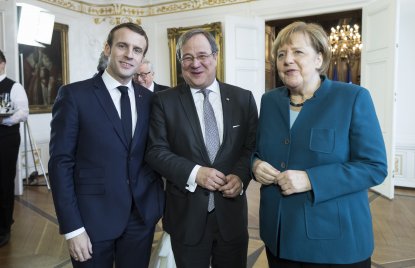 Neuer Deutsch-Französischer Freundschaftsvertrag in Aachen unterzeichnet