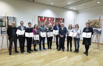 Sieger des Foto-Wettbewerbs zum Beneluxjahr ausgezeichnet: „Europa heute – Kinder statt Krieg“ gewinnt