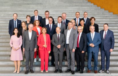 Spitzengespräch zum Chemiestandort Deutschland