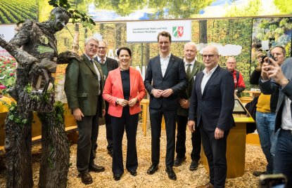 Ministerpräsident Hendrik Wüst besucht Grüne Woche