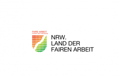 Logo der landesinitiative Land der fairen Arbeit